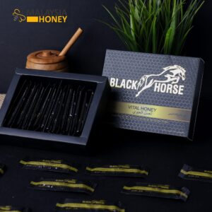 black horse vital honey 24 sachets بلاك هــــورس